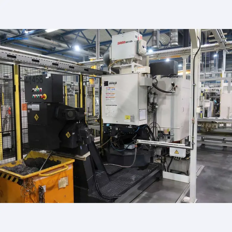 Máquinas para processamento mecânico, ensaio, limpeza e manuseamento de peças de alumínio fundido sob pressão-10