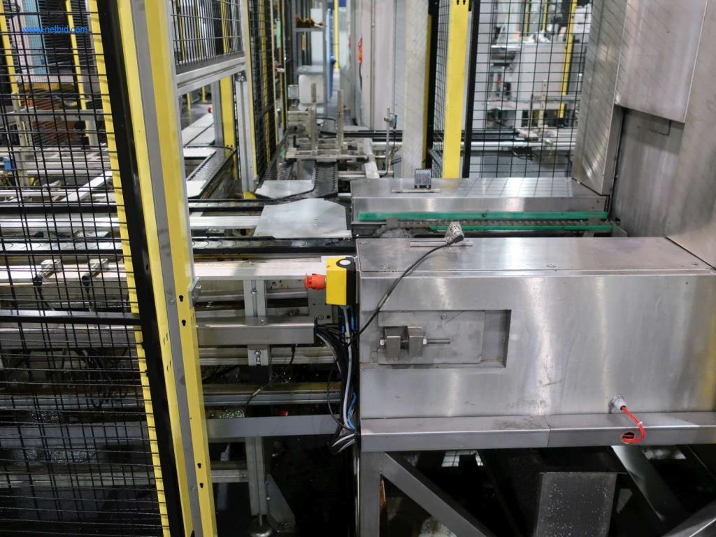 Máquinas para processamento mecânico, ensaio, limpeza e manuseamento de peças de alumínio fundido sob pressão-10