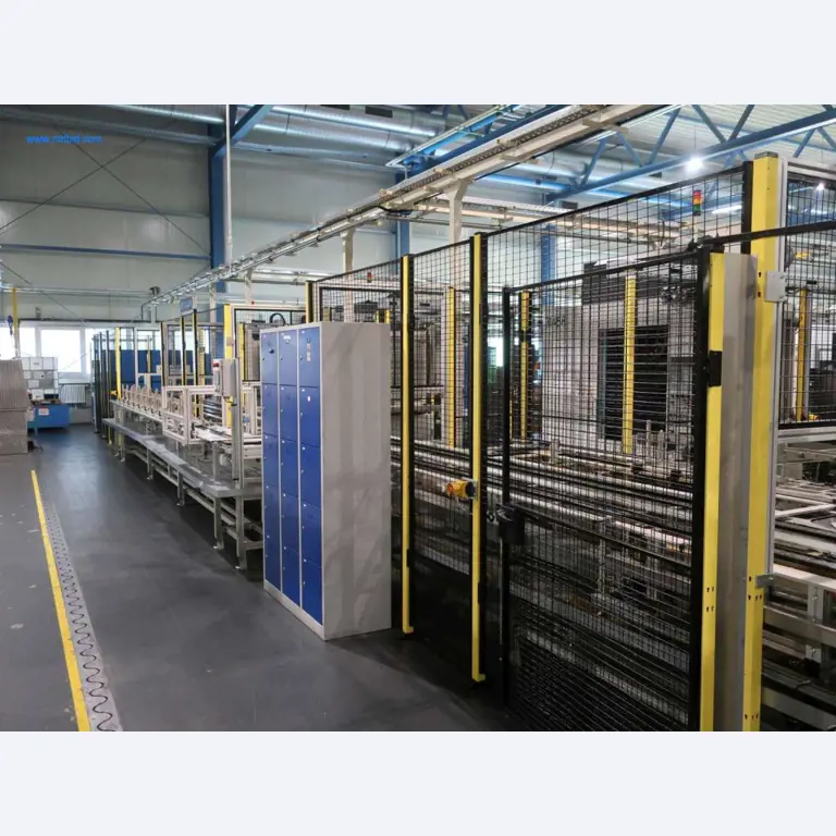 Máquinas para processamento mecânico, ensaio, limpeza e manuseamento de peças de alumínio fundido sob pressão-1