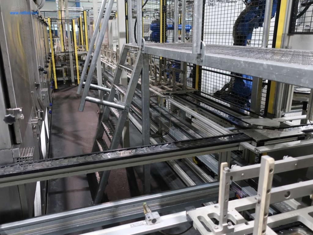 Máquinas para processamento mecânico, ensaio, limpeza e manuseamento de peças de alumínio fundido sob pressão-2