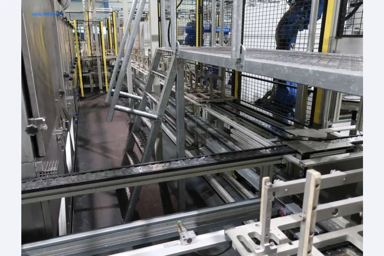 Máquinas para processamento mecânico, ensaio, limpeza e manuseamento de peças de alumínio fundido sob pressão-2