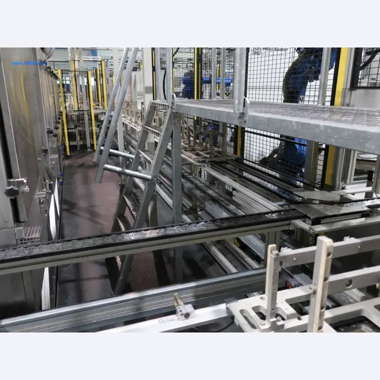 Máquinas para processamento mecânico, ensaio, limpeza e manuseamento de peças de alumínio fundido sob pressão-2