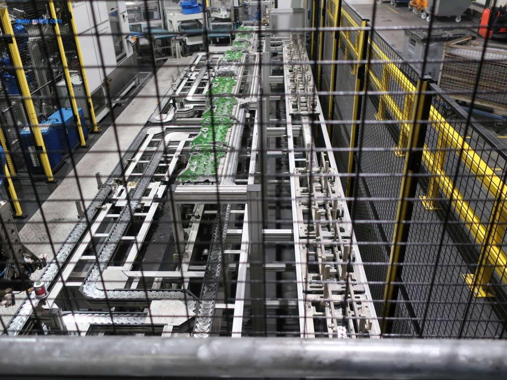 Máquinas para processamento mecânico, ensaio, limpeza e manuseamento de peças de alumínio fundido sob pressão-3