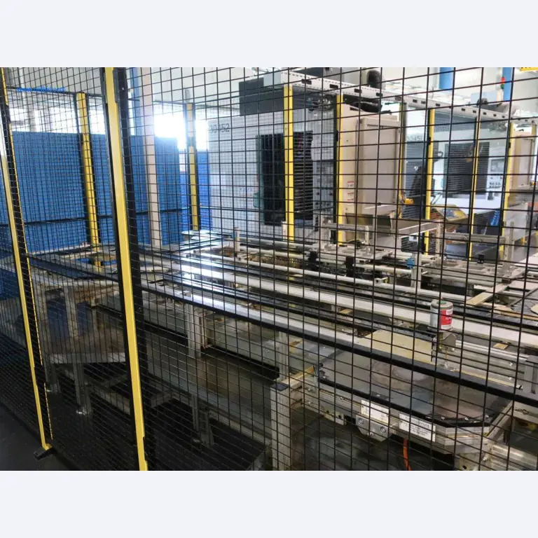 Máquinas para processamento mecânico, ensaio, limpeza e manuseamento de peças de alumínio fundido sob pressão-8