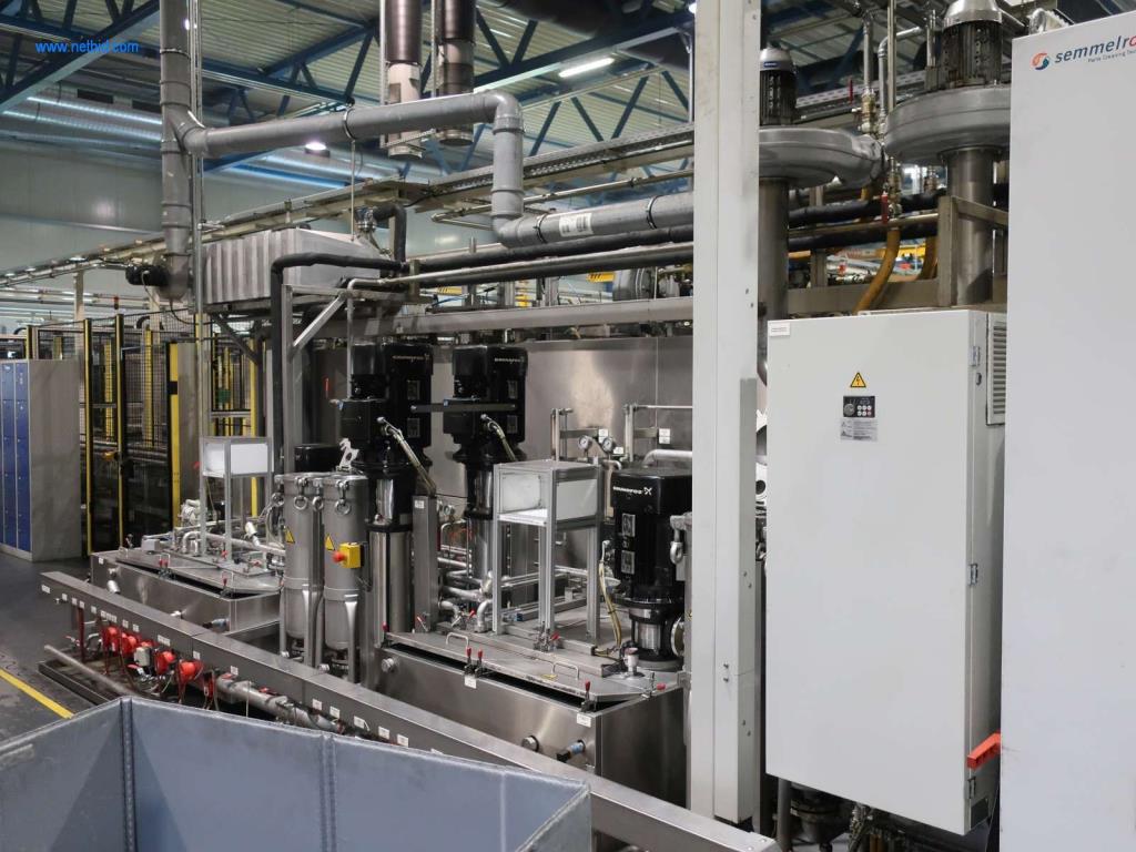 Máquinas para processamento mecânico, ensaio, limpeza e manuseamento de peças de alumínio fundido sob pressão-3