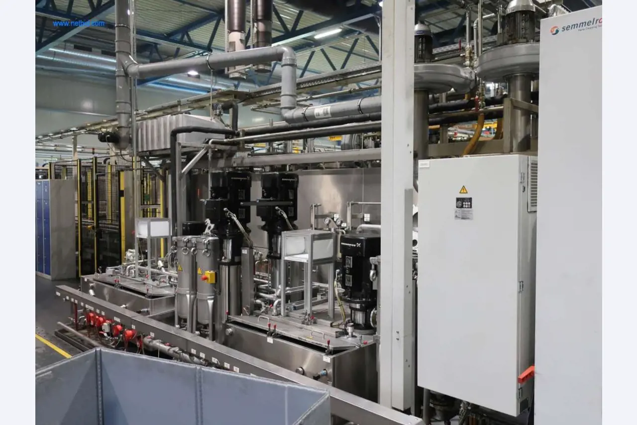 Máquinas para processamento mecânico, ensaio, limpeza e manuseamento de peças de alumínio fundido sob pressão-3