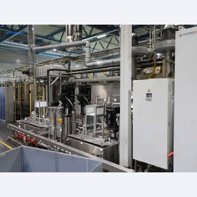 Máquinas para processamento mecânico, ensaio, limpeza e manuseamento de peças de alumínio fundido sob pressão-3