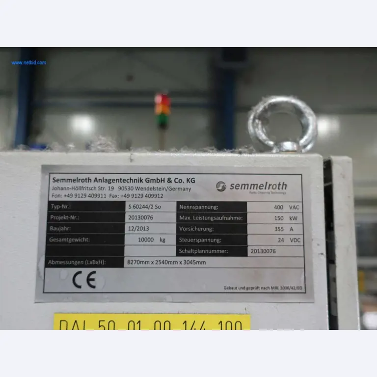 Máquinas para processamento mecânico, ensaio, limpeza e manuseamento de peças de alumínio fundido sob pressão-5