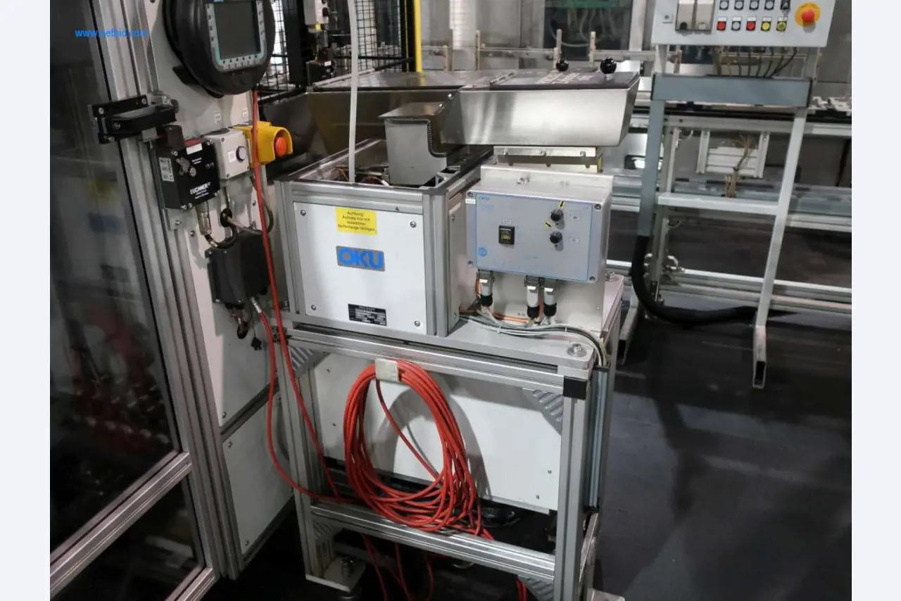 Máquinas para processamento mecânico, ensaio, limpeza e manuseamento de peças de alumínio fundido sob pressão-12