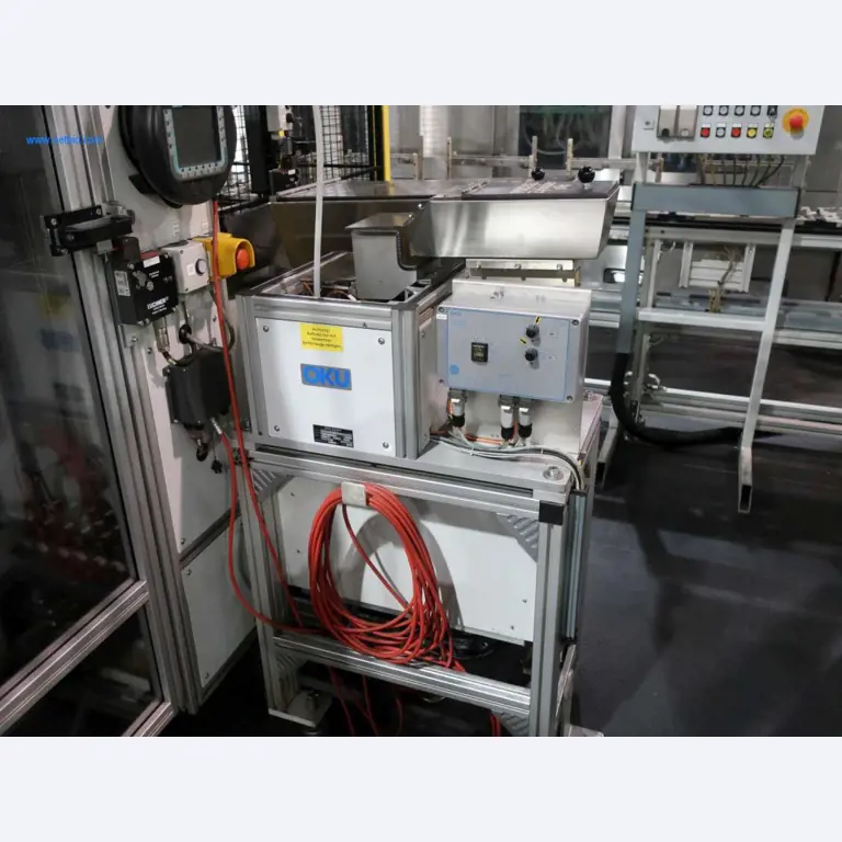 Máquinas para processamento mecânico, ensaio, limpeza e manuseamento de peças de alumínio fundido sob pressão-12