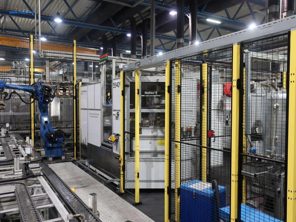 Máquinas para processamento mecânico, ensaio, limpeza e manuseamento de peças de alumínio fundido sob pressão-1