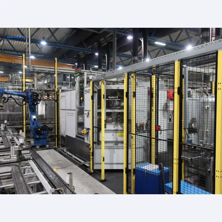 Máquinas para processamento mecânico, ensaio, limpeza e manuseamento de peças de alumínio fundido sob pressão-1
