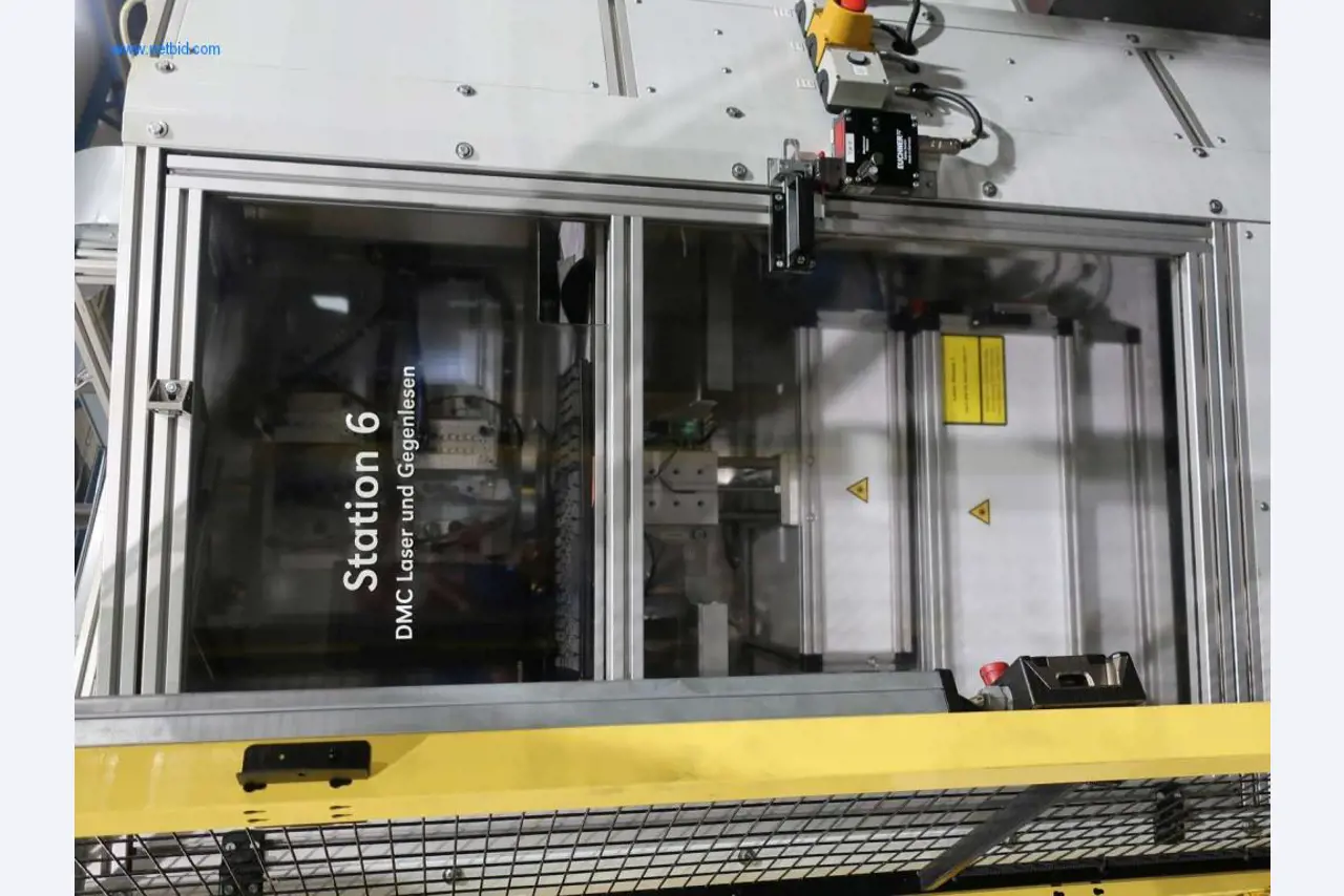 Máquinas para processamento mecânico, ensaio, limpeza e manuseamento de peças de alumínio fundido sob pressão-8