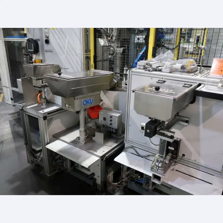 Máquinas para processamento mecânico, ensaio, limpeza e manuseamento de peças de alumínio fundido sob pressão-10