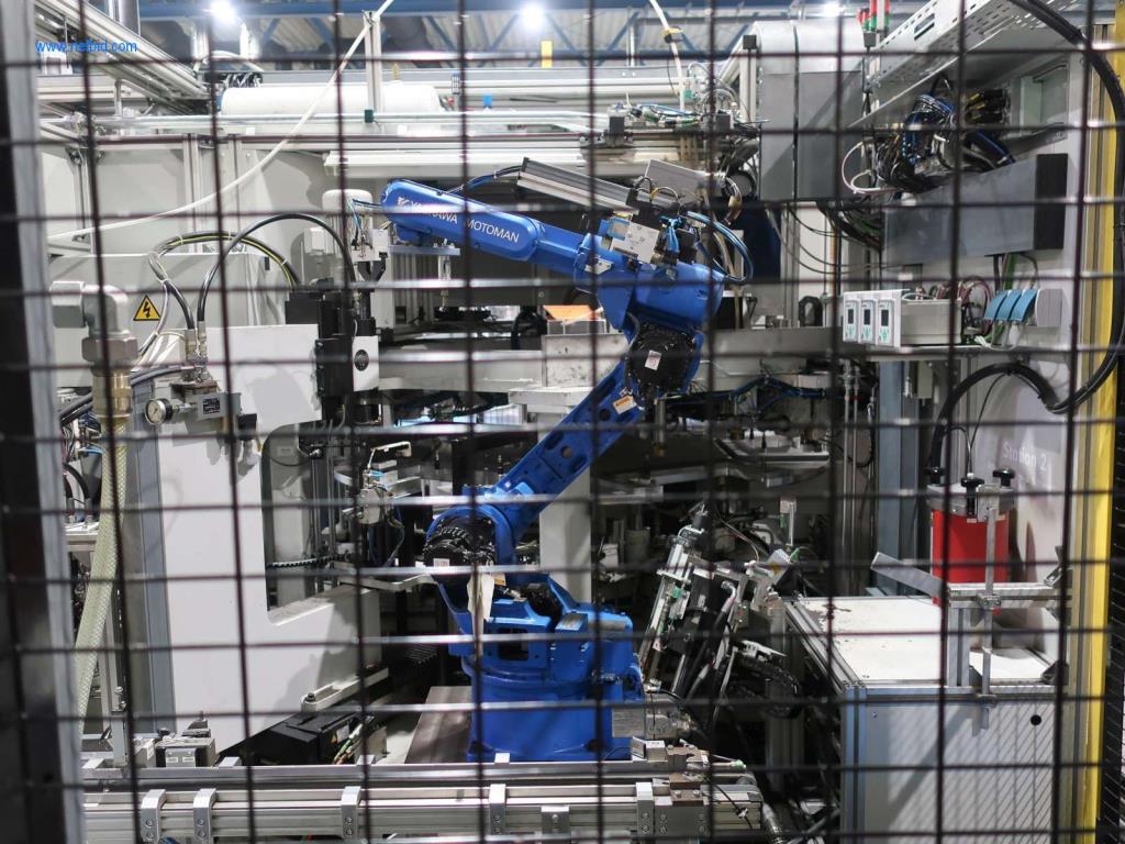 Máquinas para processamento mecânico, ensaio, limpeza e manuseamento de peças de alumínio fundido sob pressão-11