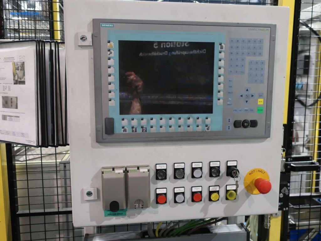 Máquinas para processamento mecânico, ensaio, limpeza e manuseamento de peças de alumínio fundido sob pressão-12