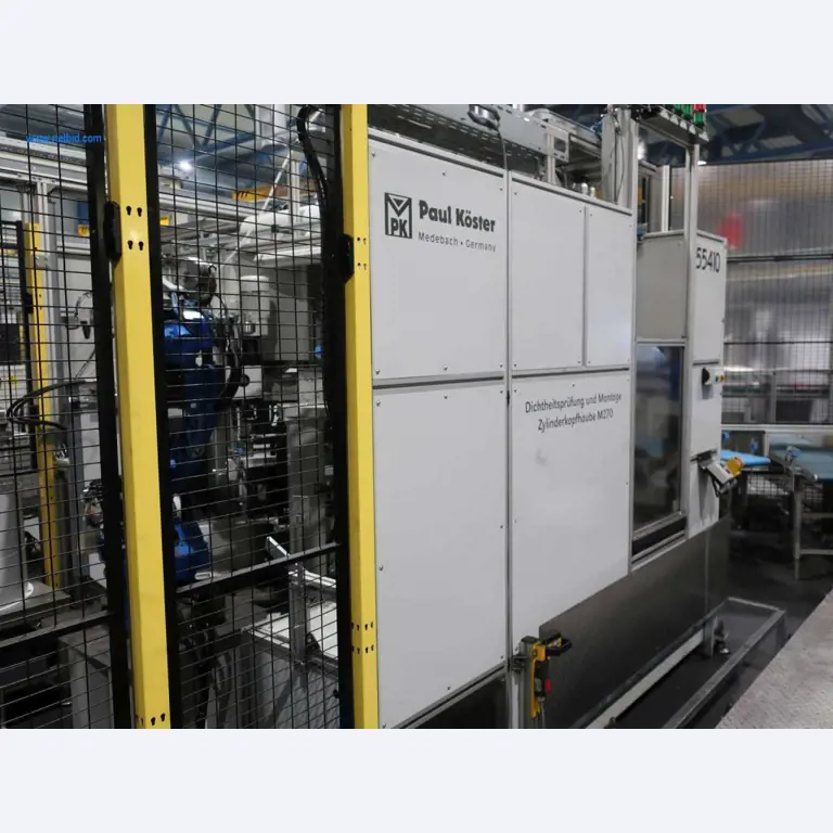 Máquinas para processamento mecânico, ensaio, limpeza e manuseamento de peças de alumínio fundido sob pressão-1