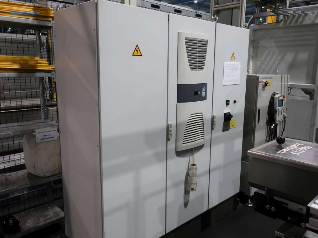 Máquinas para processamento mecânico, ensaio, limpeza e manuseamento de peças de alumínio fundido sob pressão-2