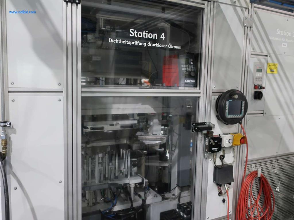 Máquinas para processamento mecânico, ensaio, limpeza e manuseamento de peças de alumínio fundido sob pressão-8