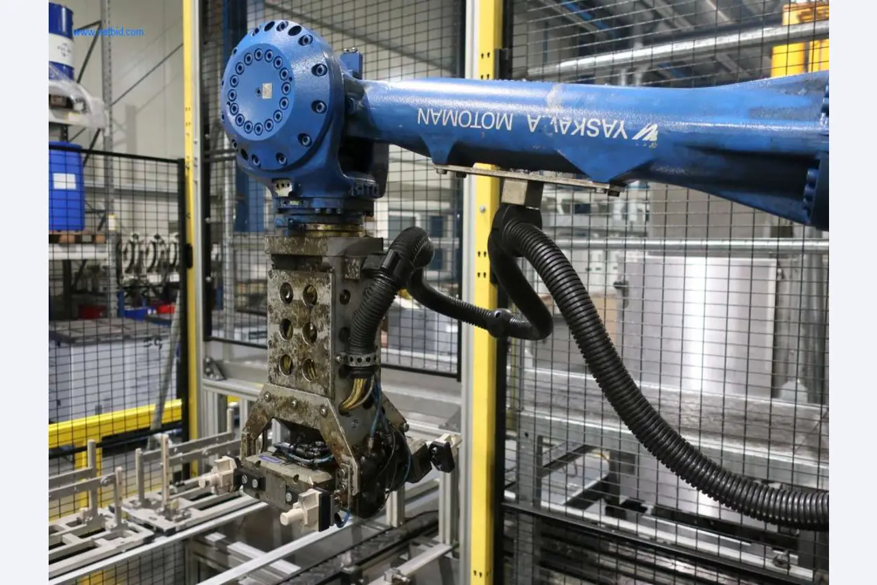 Máquinas para processamento mecânico, ensaio, limpeza e manuseamento de peças de alumínio fundido sob pressão-3