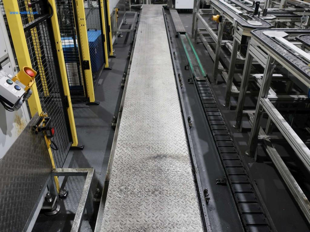 Máquinas para processamento mecânico, ensaio, limpeza e manuseamento de peças de alumínio fundido sob pressão-6