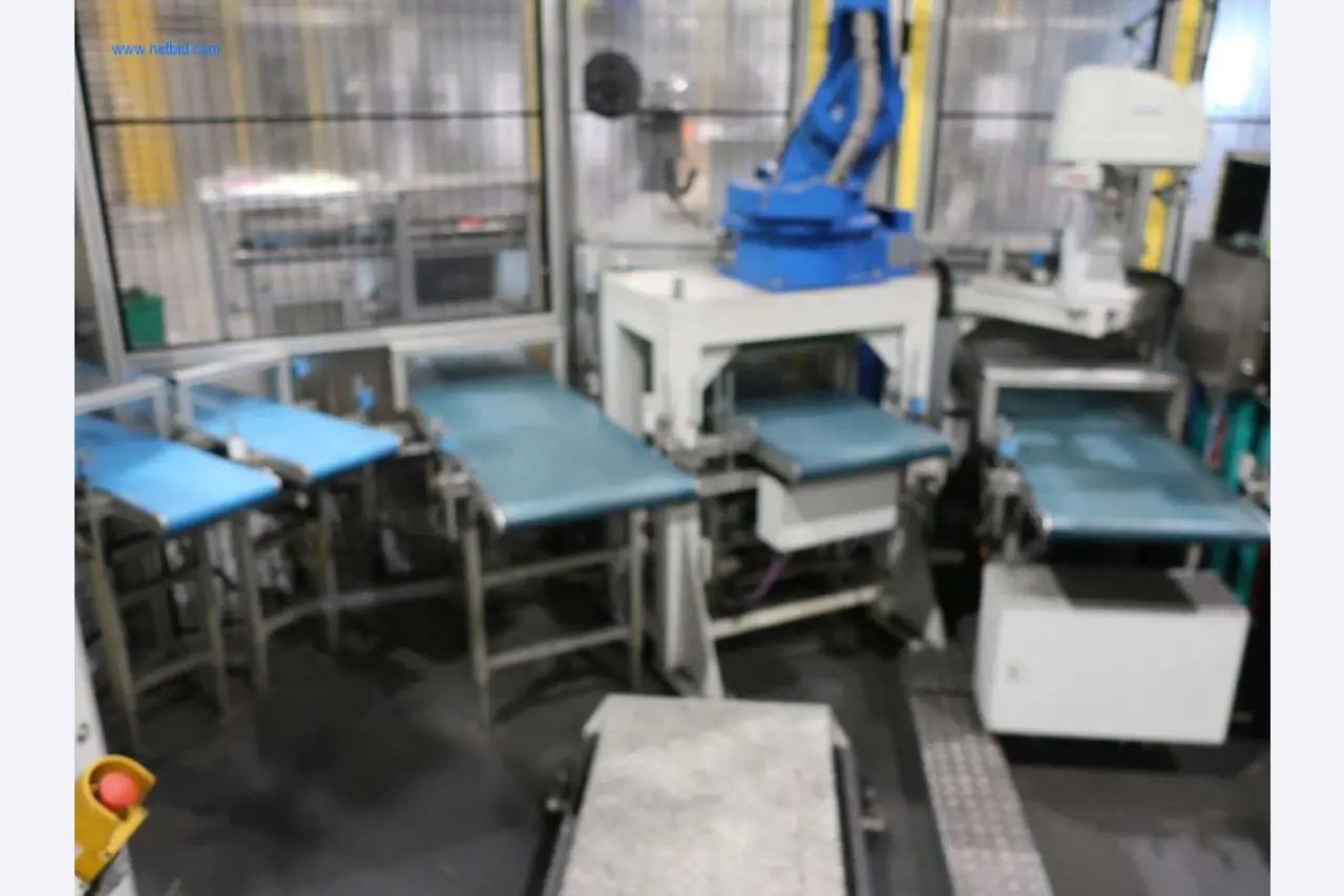 Máquinas para processamento mecânico, ensaio, limpeza e manuseamento de peças de alumínio fundido sob pressão-1