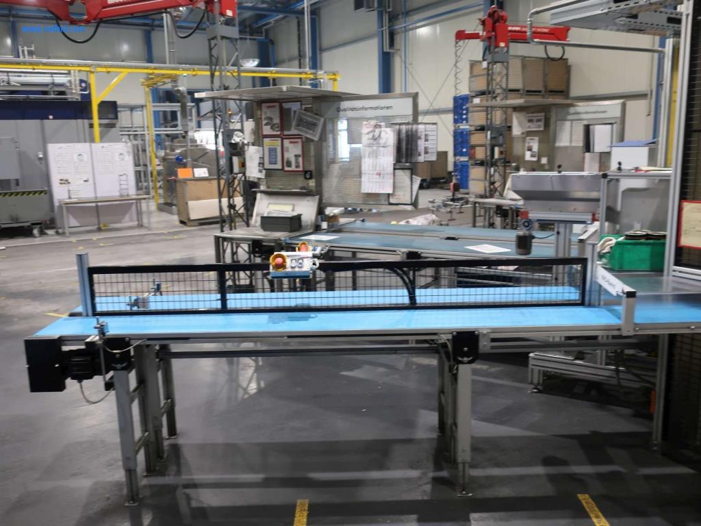 Máquinas para processamento mecânico, ensaio, limpeza e manuseamento de peças de alumínio fundido sob pressão-2