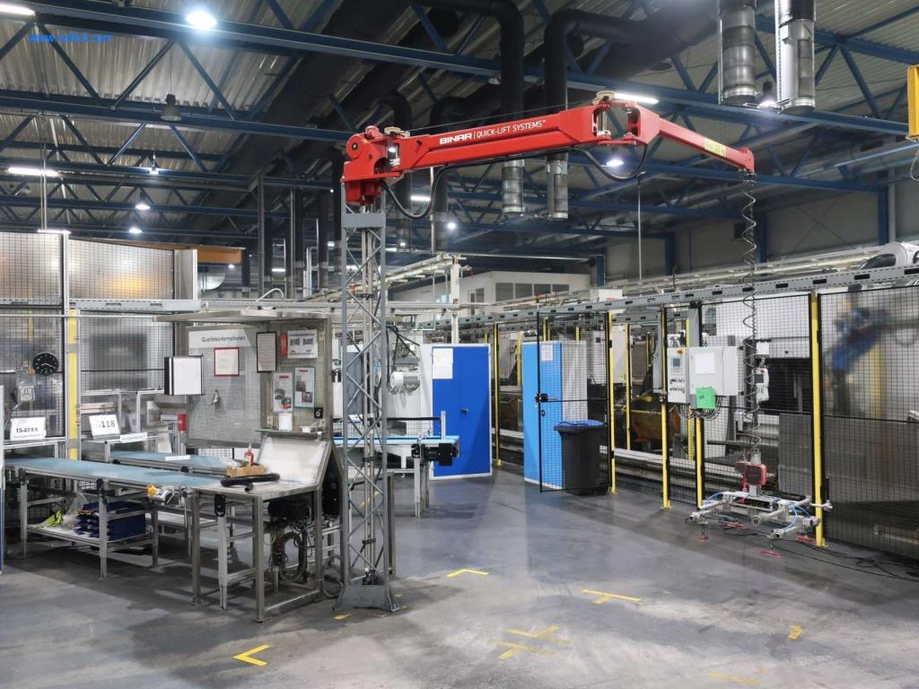 Máquinas para processamento mecânico, ensaio, limpeza e manuseamento de peças de alumínio fundido sob pressão-4