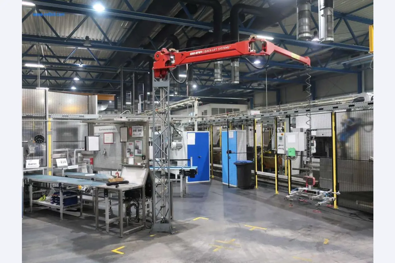 Máquinas para processamento mecânico, ensaio, limpeza e manuseamento de peças de alumínio fundido sob pressão-4