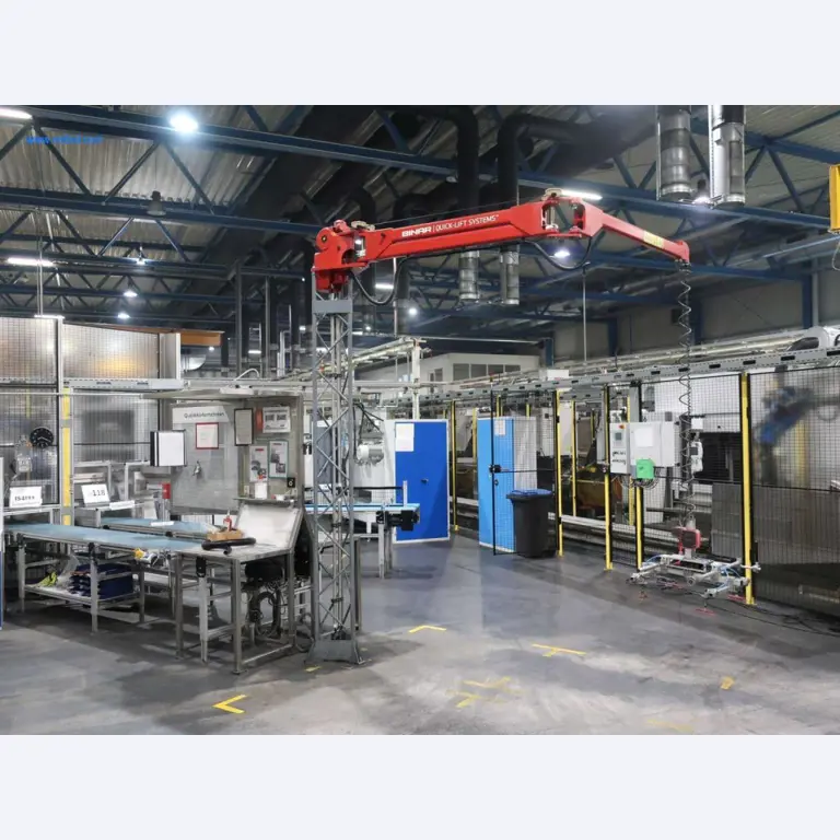 Máquinas para processamento mecânico, ensaio, limpeza e manuseamento de peças de alumínio fundido sob pressão-4