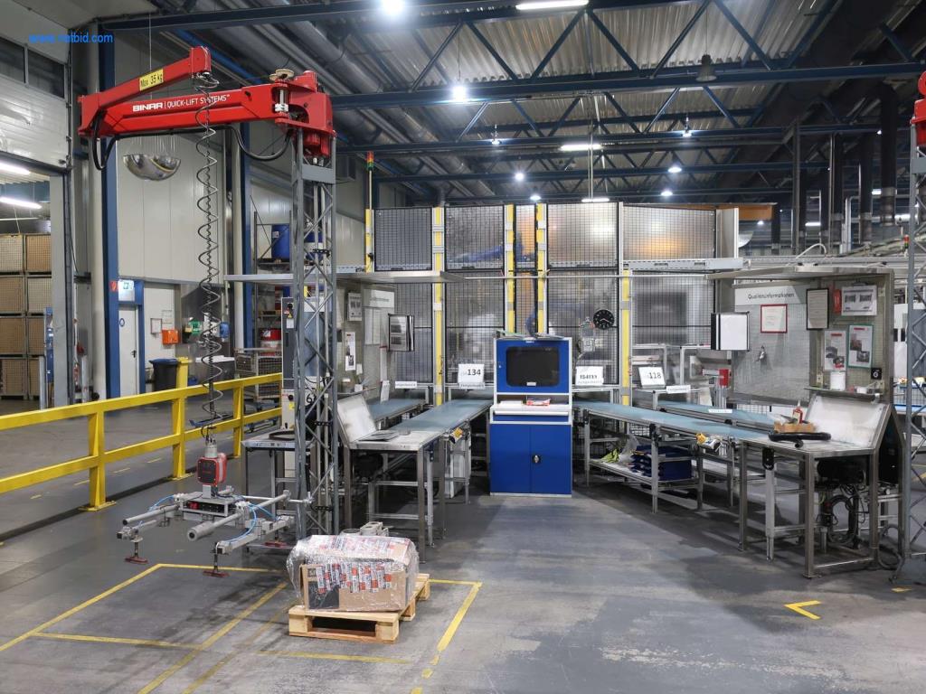 Máquinas para processamento mecânico, ensaio, limpeza e manuseamento de peças de alumínio fundido sob pressão-5