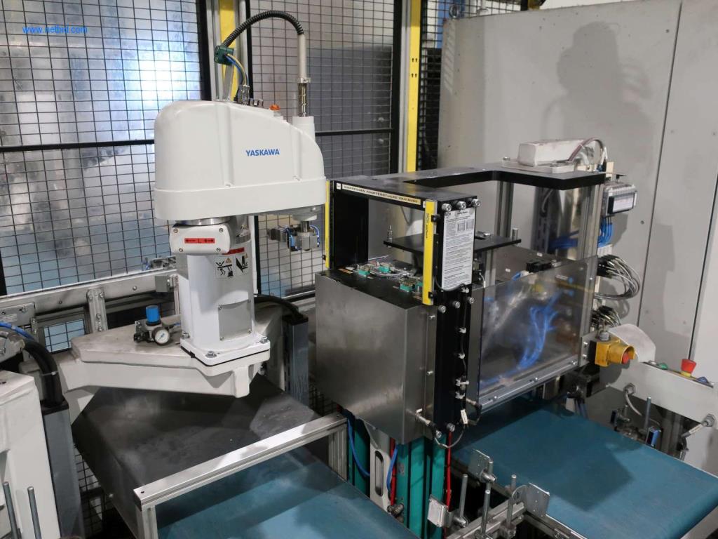 Máquinas para processamento mecânico, ensaio, limpeza e manuseamento de peças de alumínio fundido sob pressão-1