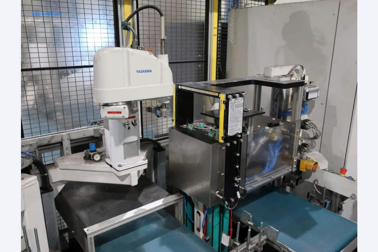 Máquinas para processamento mecânico, ensaio, limpeza e manuseamento de peças de alumínio fundido sob pressão-1
