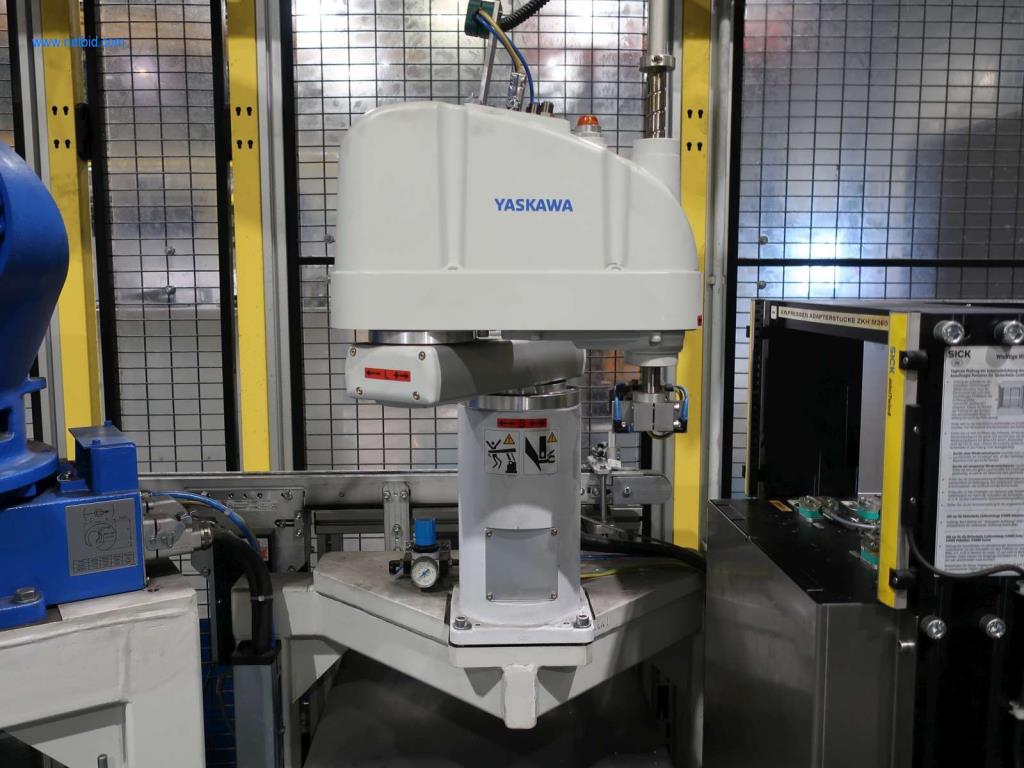 Máquinas para processamento mecânico, ensaio, limpeza e manuseamento de peças de alumínio fundido sob pressão-2