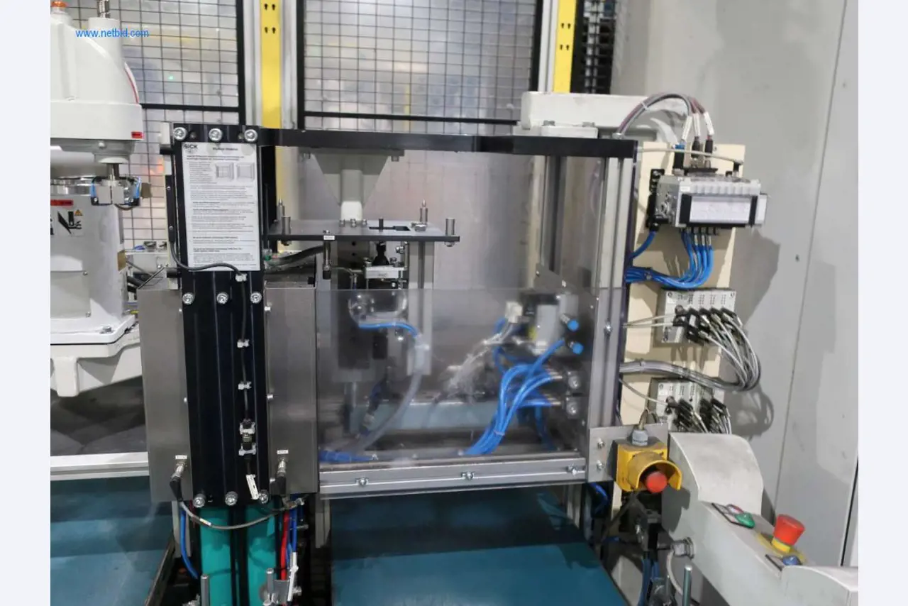 Máquinas para processamento mecânico, ensaio, limpeza e manuseamento de peças de alumínio fundido sob pressão-3