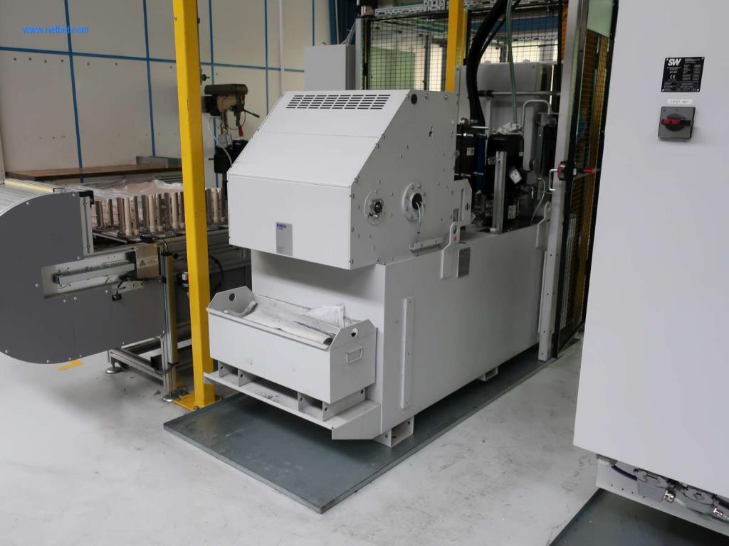 Máquinas para processamento mecânico, ensaio, limpeza e manuseamento de peças de alumínio fundido sob pressão-11