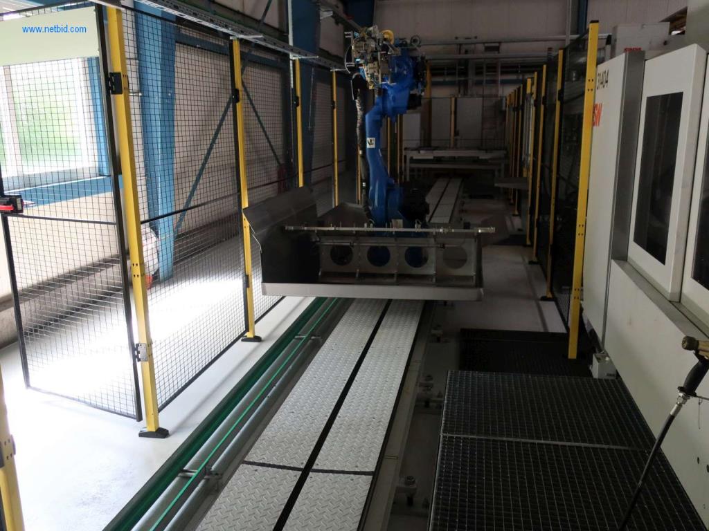 Máquinas para processamento mecânico, ensaio, limpeza e manuseamento de peças de alumínio fundido sob pressão-5