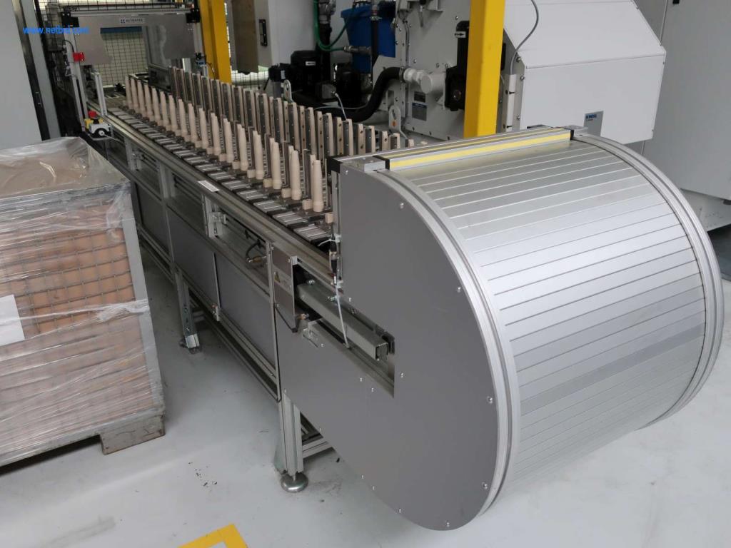 Máquinas para processamento mecânico, ensaio, limpeza e manuseamento de peças de alumínio fundido sob pressão-1