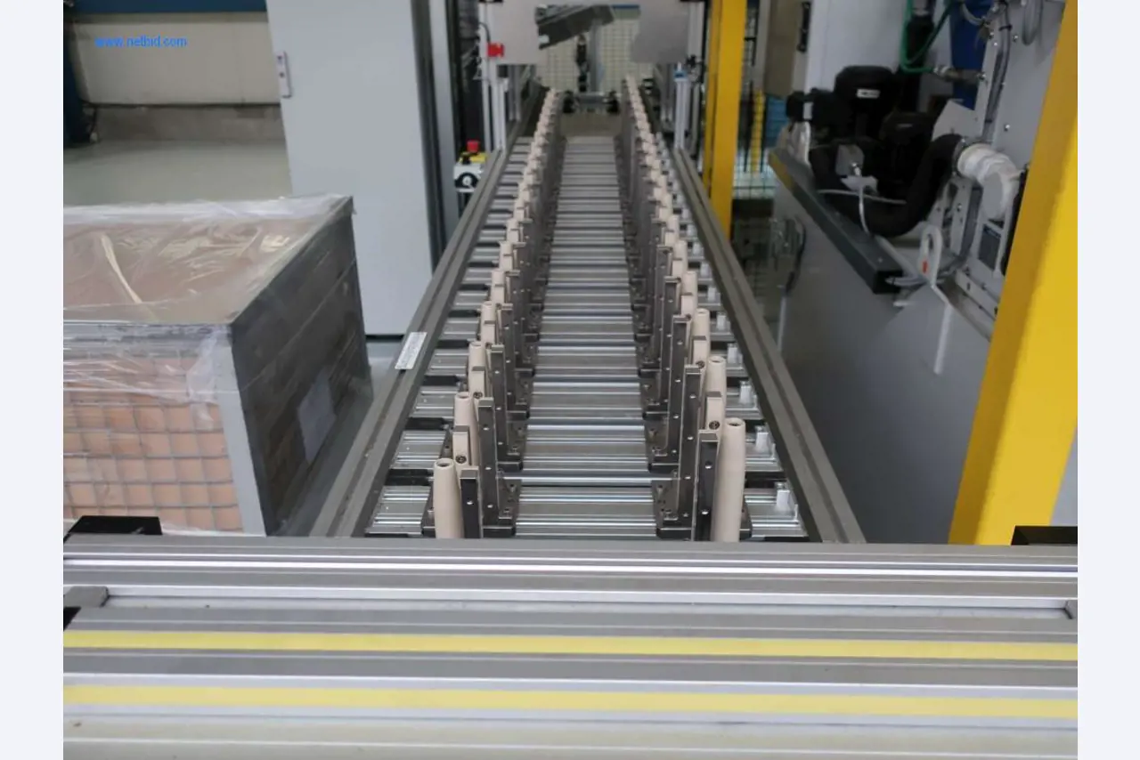 Máquinas para processamento mecânico, ensaio, limpeza e manuseamento de peças de alumínio fundido sob pressão-2