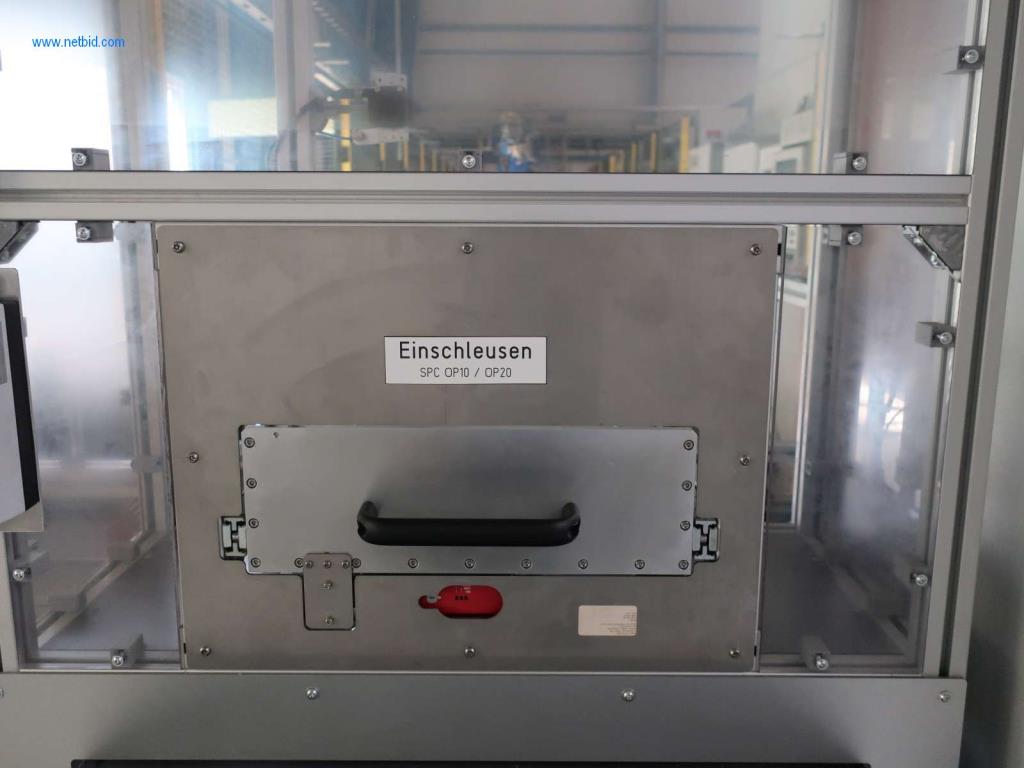 Máquinas para processamento mecânico, ensaio, limpeza e manuseamento de peças de alumínio fundido sob pressão-3