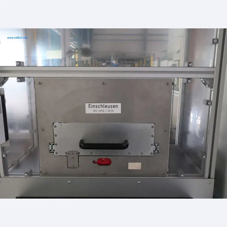Máquinas para processamento mecânico, ensaio, limpeza e manuseamento de peças de alumínio fundido sob pressão-3
