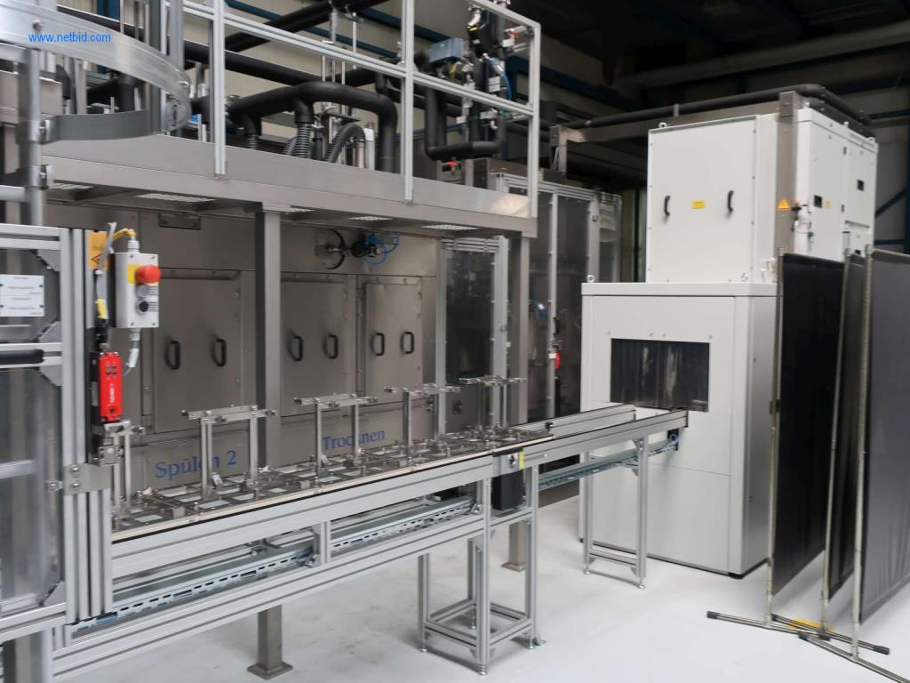 Máquinas para processamento mecânico, ensaio, limpeza e manuseamento de peças de alumínio fundido sob pressão-6