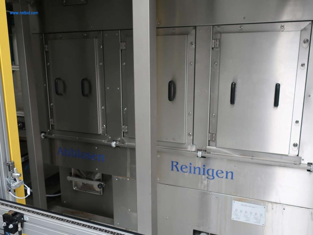 Máquinas para processamento mecânico, ensaio, limpeza e manuseamento de peças de alumínio fundido sob pressão-7