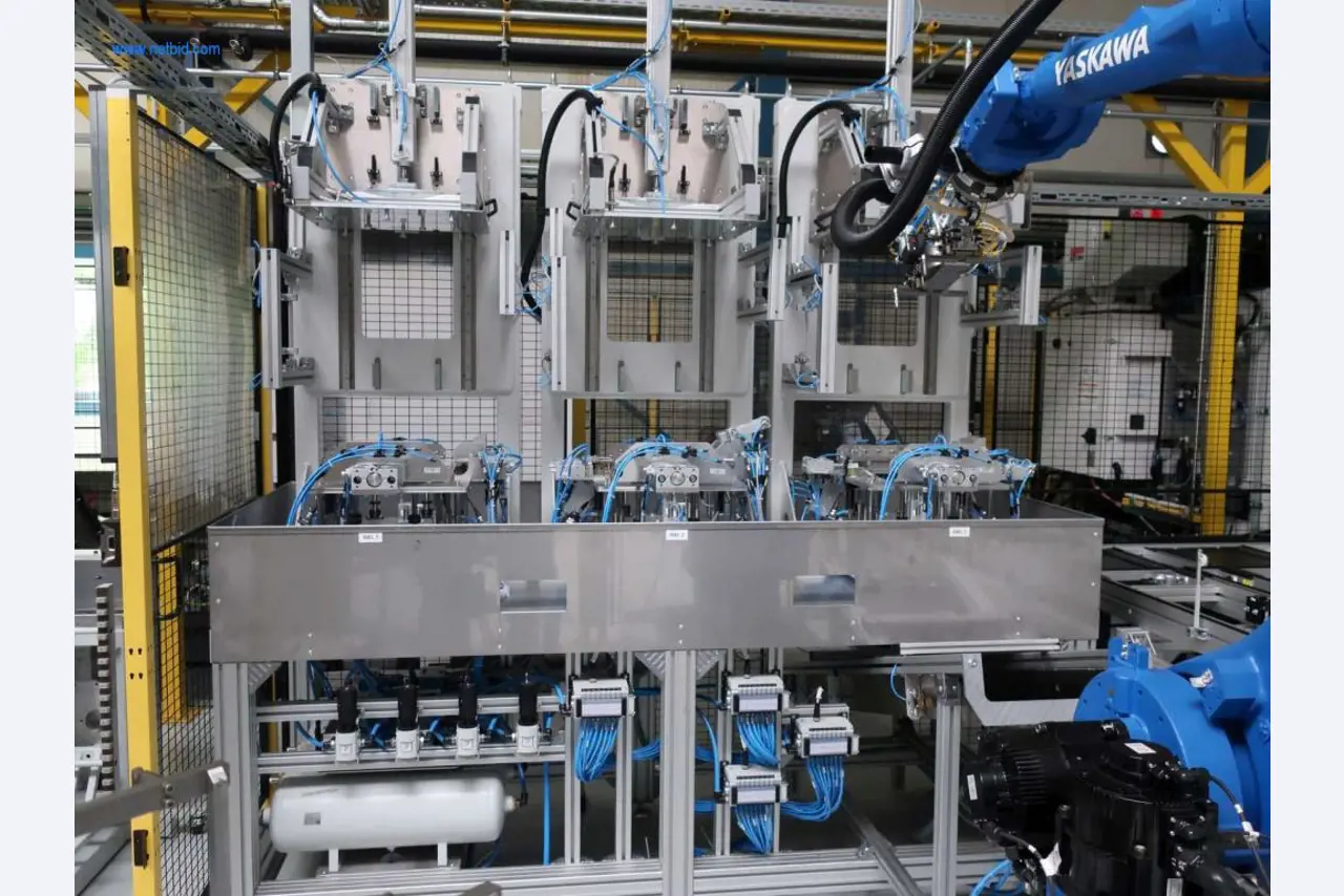Machines for mechanical processing, testing, cleaning and handling of aluminium die castings-1