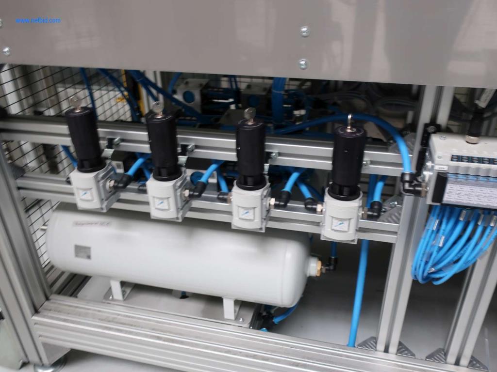 Máquinas para processamento mecânico, ensaio, limpeza e manuseamento de peças de alumínio fundido sob pressão-2