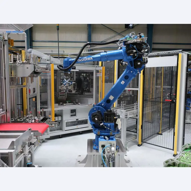 Maszyny do obróbki mechanicznej, testowania, czyszczenia i przenoszenia aluminiowych części odlewanych ciśnieniowo-1