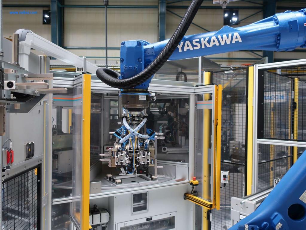 Máquinas para processamento mecânico, ensaio, limpeza e manuseamento de peças de alumínio fundido sob pressão-2