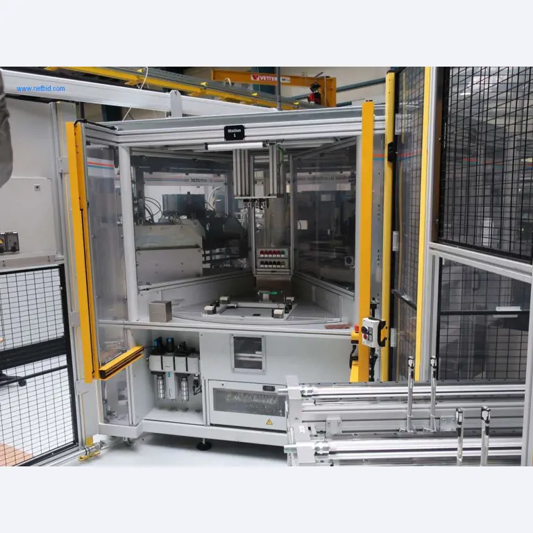 Máquinas para processamento mecânico, ensaio, limpeza e manuseamento de peças de alumínio fundido sob pressão-1