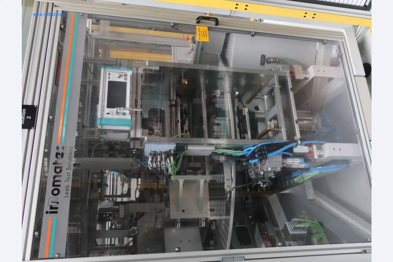 Máquinas para processamento mecânico, ensaio, limpeza e manuseamento de peças de alumínio fundido sob pressão-8