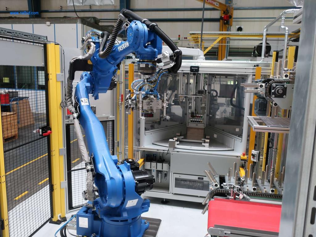 Máquinas para processamento mecânico, ensaio, limpeza e manuseamento de peças de alumínio fundido sob pressão-1